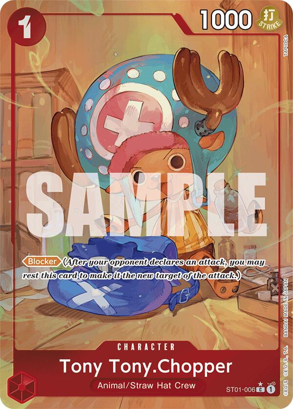 Tony Tony.Chopper (ST01-006) (Alternate Art) [Premium Booster -The Best-] Bandai