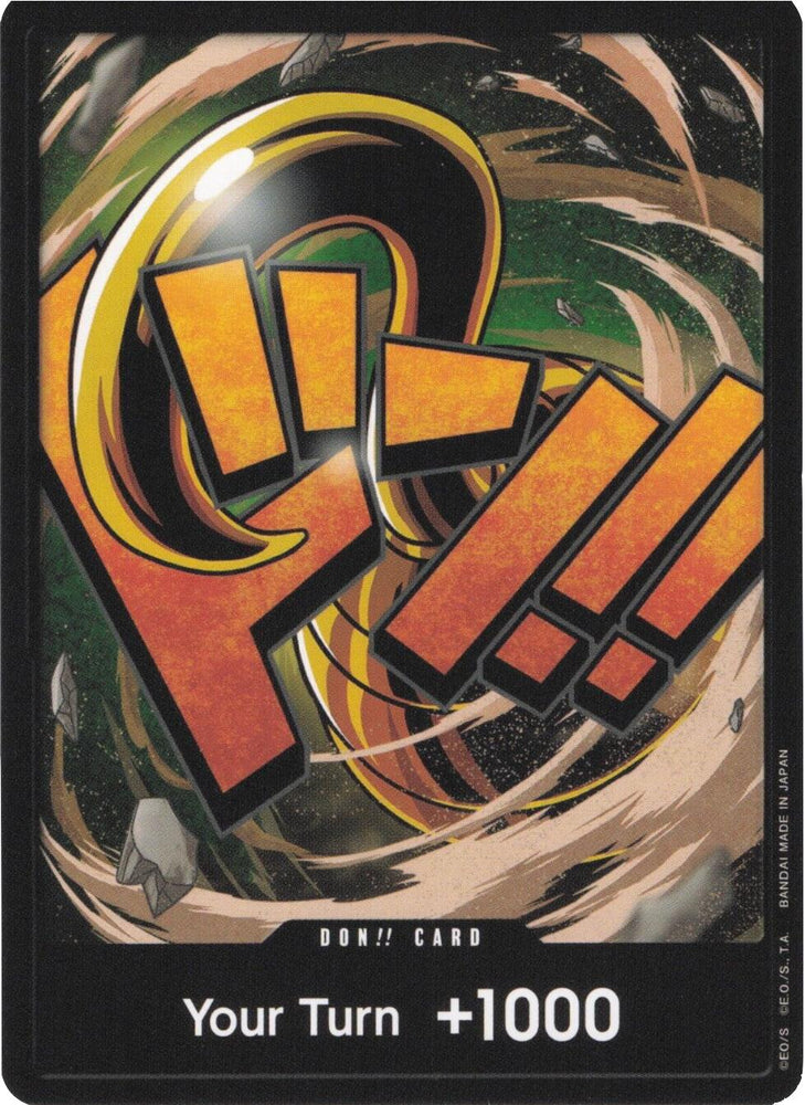 DON!! Card (Crocodile) [Premium Booster -The Best-] Bandai