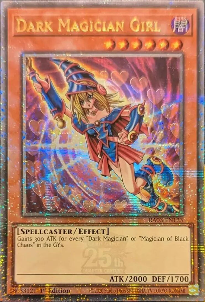 Dark Magician Girl (Quarter Century Secret Rare) (C) [RA03-EN123] Quarter Century Secret Rare Yu-Gi-Oh!