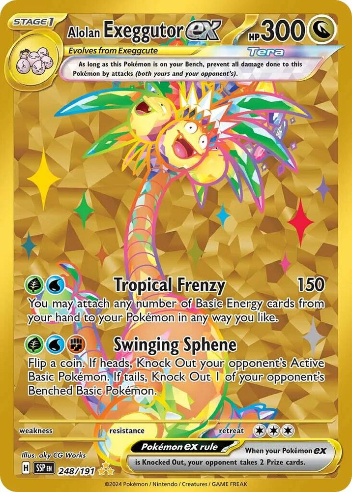Alolan Exeggutor ex (248/191) [Scarlet & Violet: Surging Sparks] Pokémon