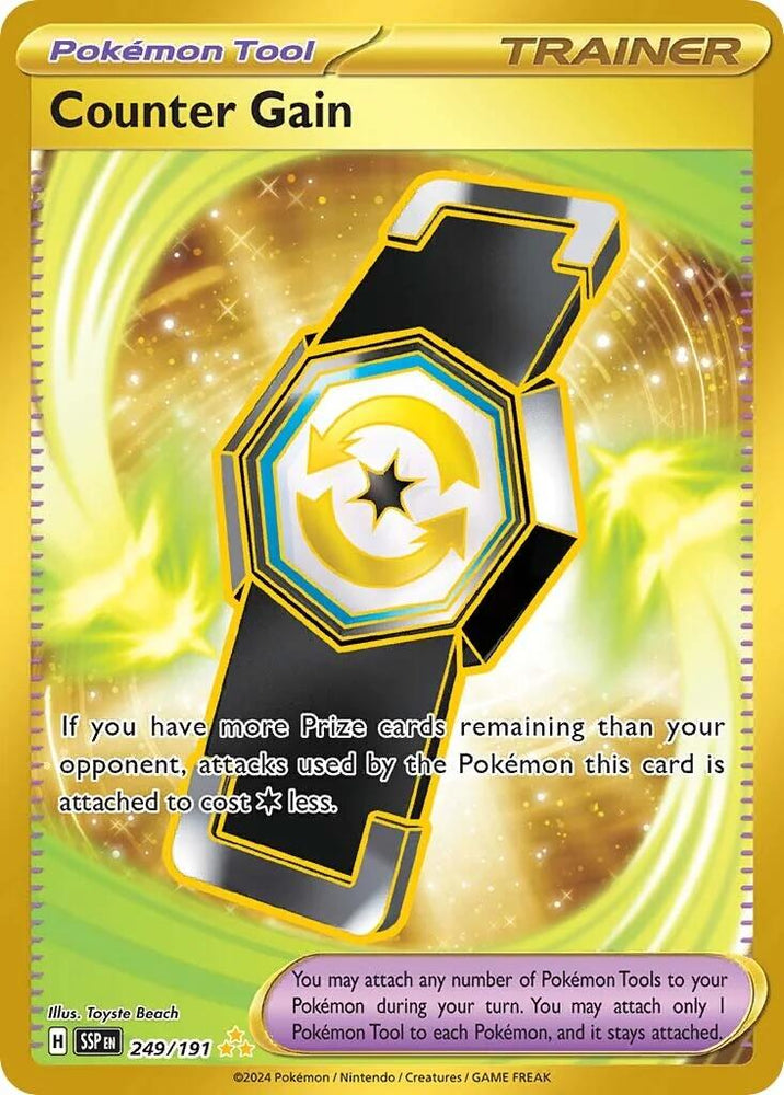 Counter Gain (249/191) [Scarlet & Violet: Surging Sparks] Pokémon