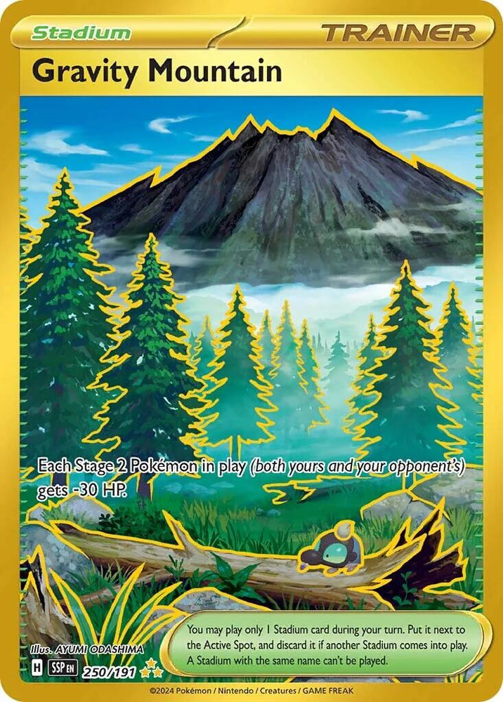 Gravity Mountain (250/191) [Scarlet & Violet: Surging Sparks] Pokémon