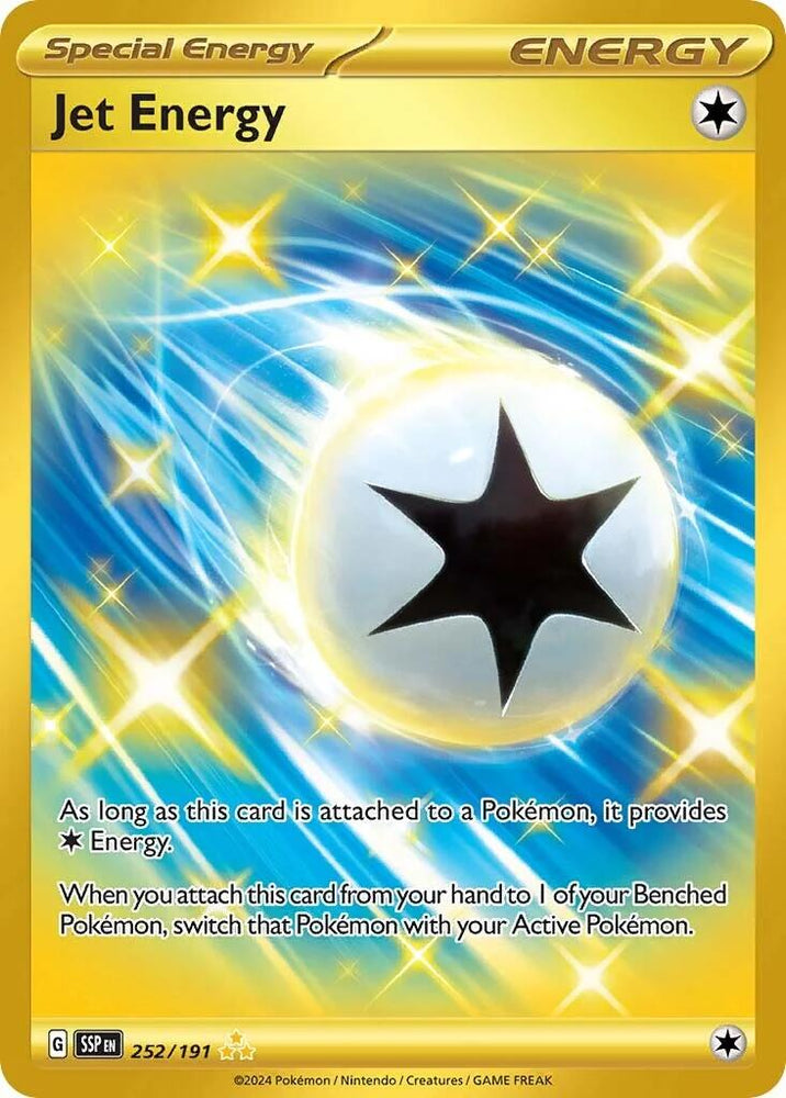 Jet Energy (252/191) [Scarlet & Violet: Surging Sparks] Pokémon