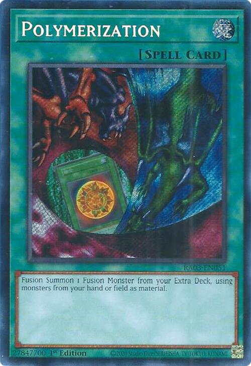 Polymerization (Alternate Art) (Secret Rare) [RA03-EN051] Secret Rare Yu-Gi-Oh!