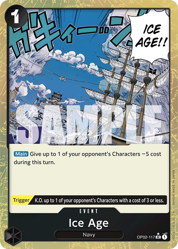 Ice Age (Textured Foil) [Premium Booster -The Best-] Bandai