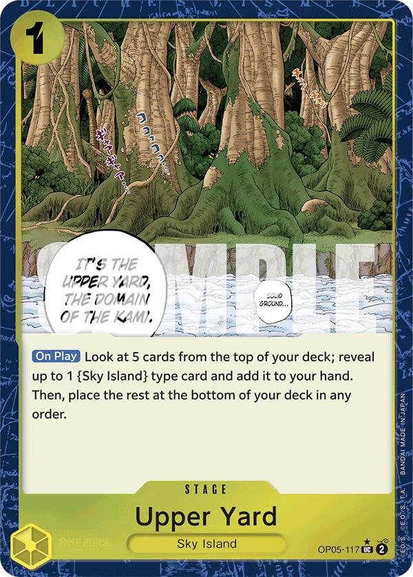 Upper Yard (Textured Foil) [Premium Booster -The Best-] Bandai
