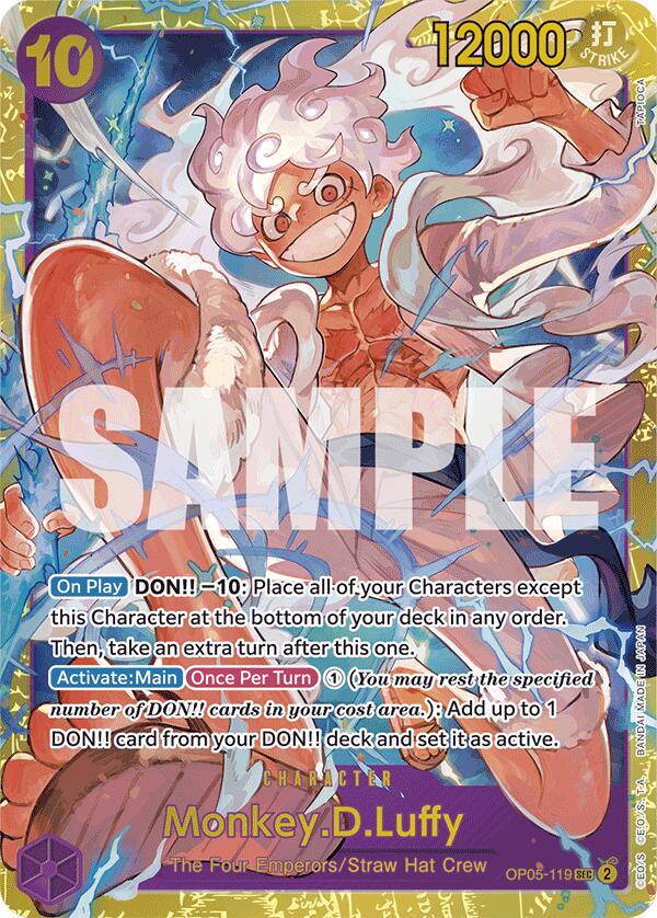 Monkey.D.Luffy (OP05-119) (Reprint) [Premium Booster -The Best-] Bandai