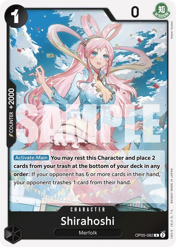Shirahoshi (OP05-082) (Reprint) [Premium Booster -The Best-] Bandai