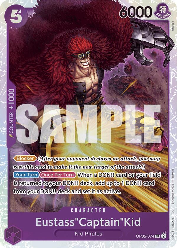 Eustass"Captain"Kid (Reprint) [Premium Booster -The Best-] Bandai