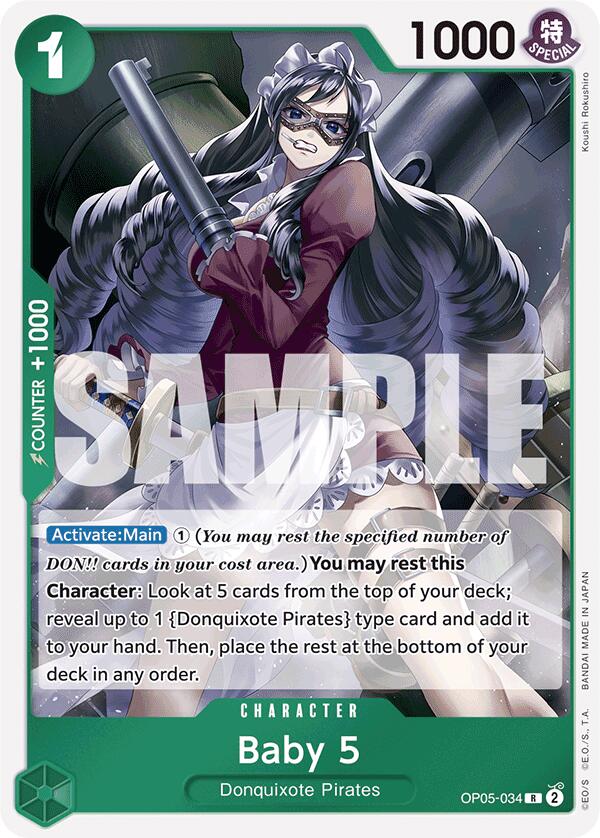 Baby 5 (OP05-034) (Reprint) [Premium Booster -The Best-] Bandai