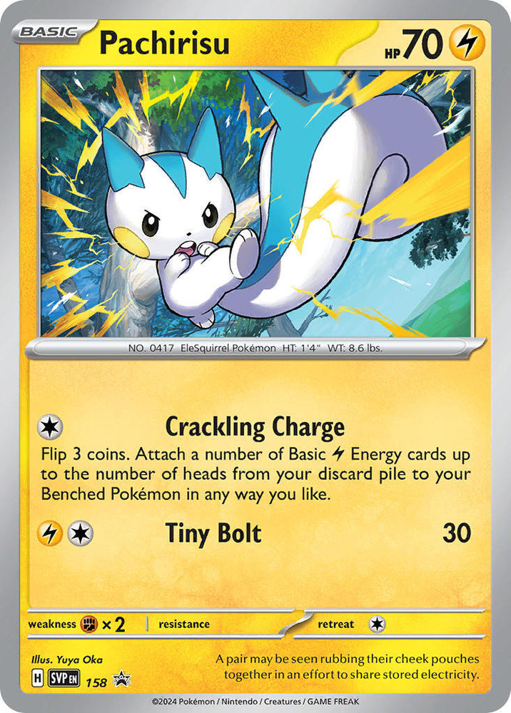 Pachirisu (158) [Scarlet & Violet: Black Star Promos] Pokémon