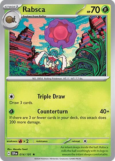 Rabsca (014/191) (Deck Exclusives) [Scarlet & Violet: Surging Sparks] Pokémon