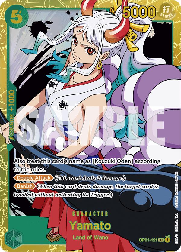 Yamato (OP01-121) (Reprint) [Premium Booster -The Best-] Bandai