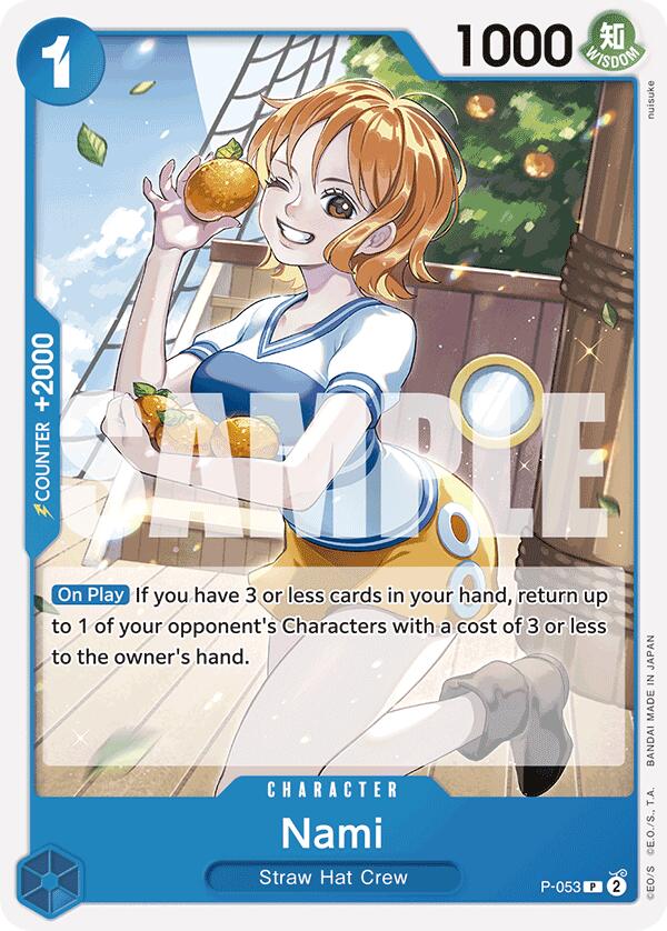 Nami (P-053) (Reprint) [Premium Booster -The Best-] Bandai