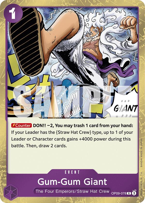 Gum-Gum Giant [Emperors in the New World] Bandai