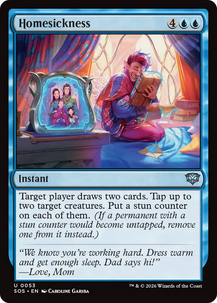 Homesickness [Secrets of Strixhaven] Magic: The Gathering