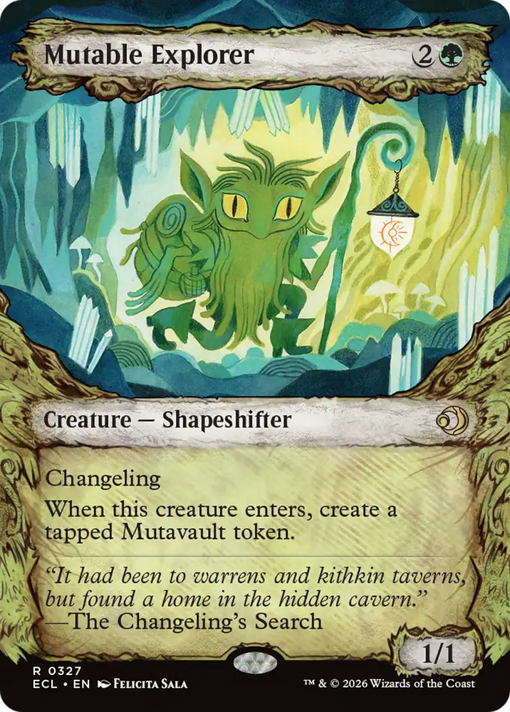 Mutable Explorer (Showcase) [Lorwyn Eclipsed] Magic: The Gathering