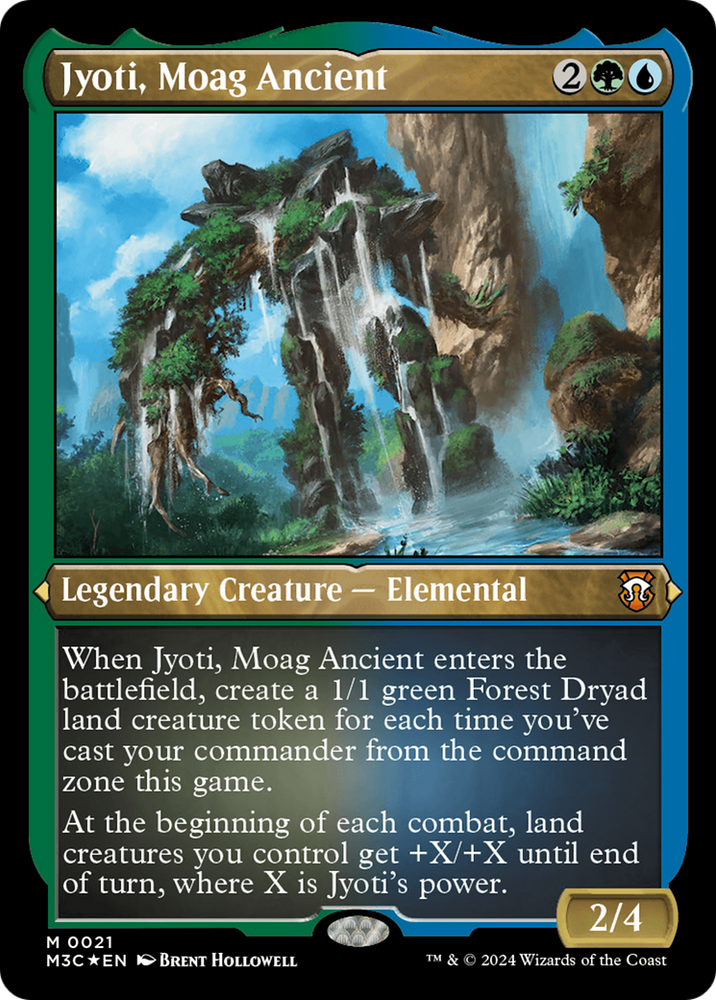 Jyoti, Moag Ancient (Foil Etched) [Modern Horizons 3 Commander] Magic: The Gathering