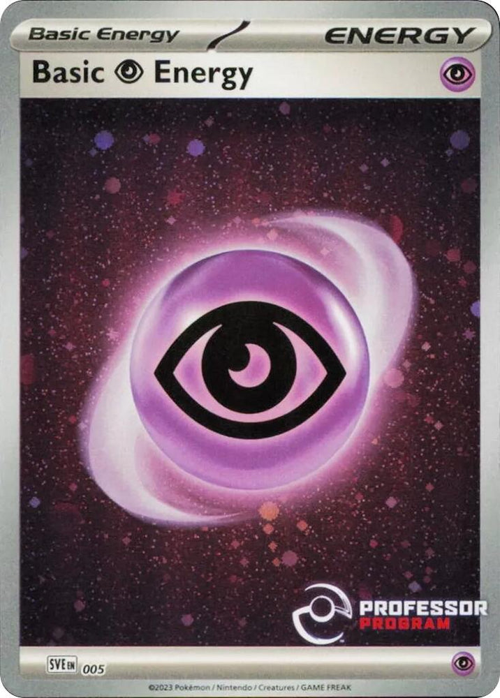 Psychic Energy (005) (2023) [Professor Program Promos] Pokémon
