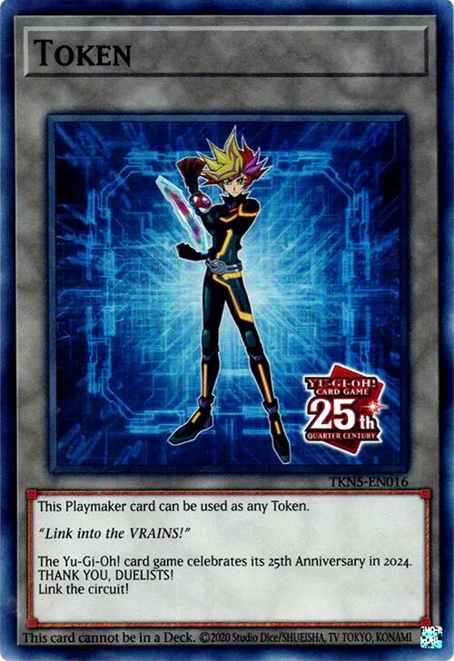 Token: Playmaker [TKN5-EN016] Super Rare Yu-Gi-Oh!