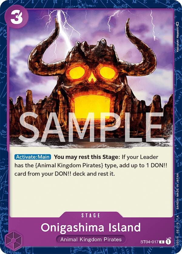 Onigashima Island [Revision Pack Cards] Bandai