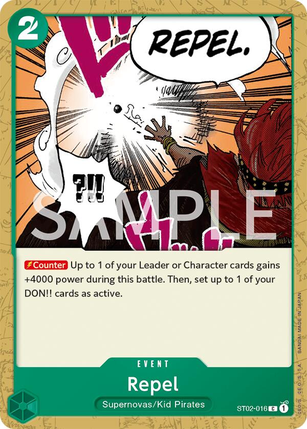 Repel [Revision Pack Cards] Bandai
