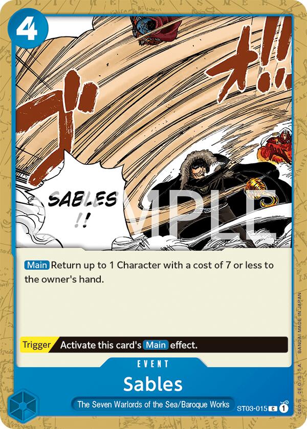 Sables [Revision Pack Cards] Bandai