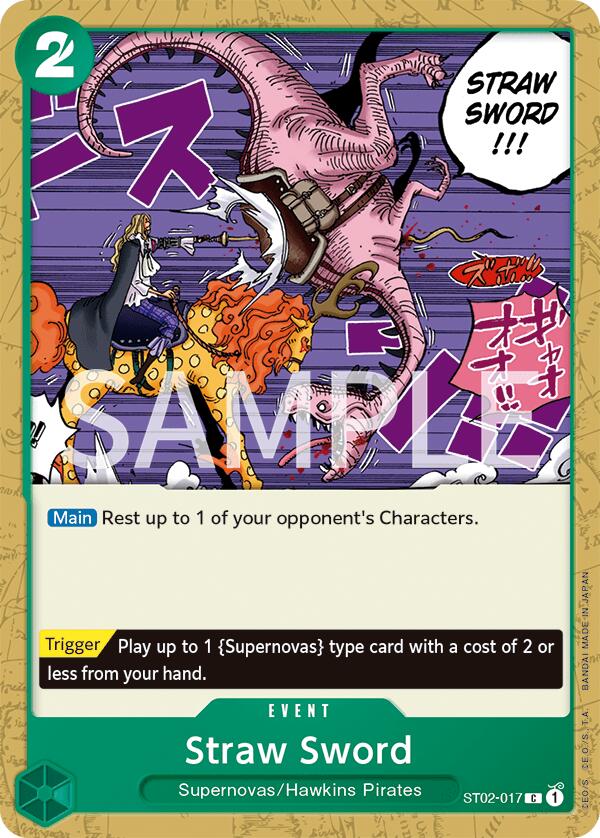 Straw Sword [Revision Pack Cards] Bandai