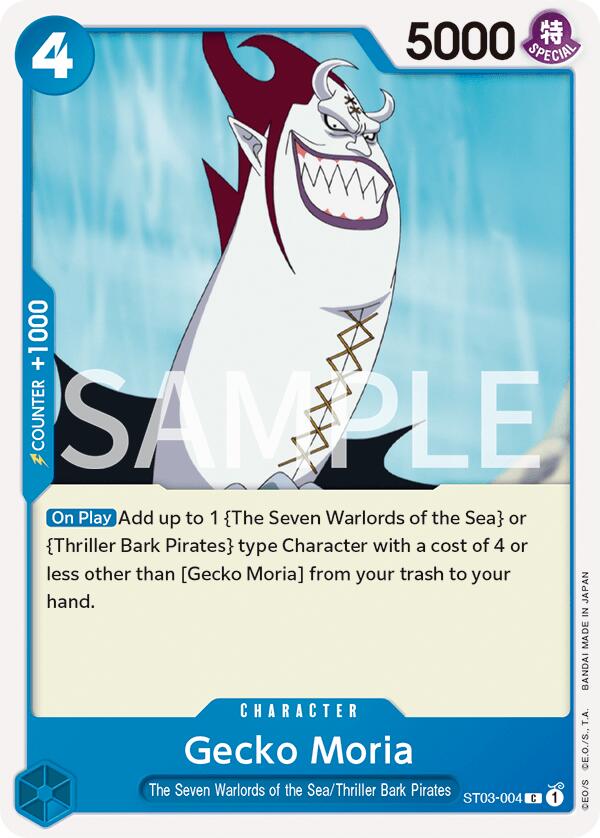 Gecko Moria [Revision Pack Cards] Bandai