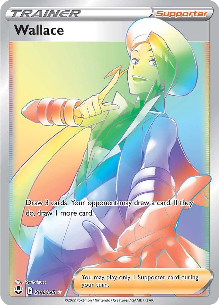 Wallace (208/195) [Sword & Shield: Silver Tempest] Pokémon