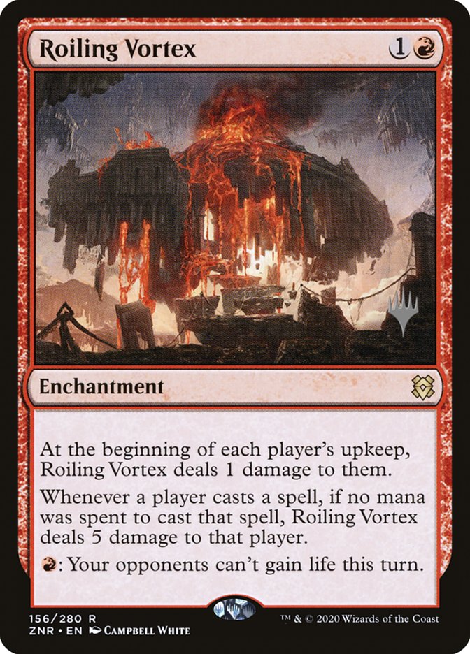 Roiling Vortex (Promo Pack) [Zendikar Rising Promos] Magic: The Gathering