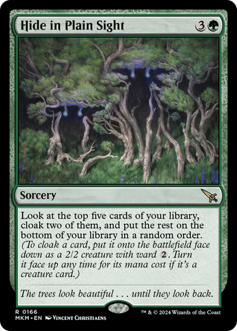 Hide in Plain Sight [Murders at Karlov Manor] Magic: The Gathering