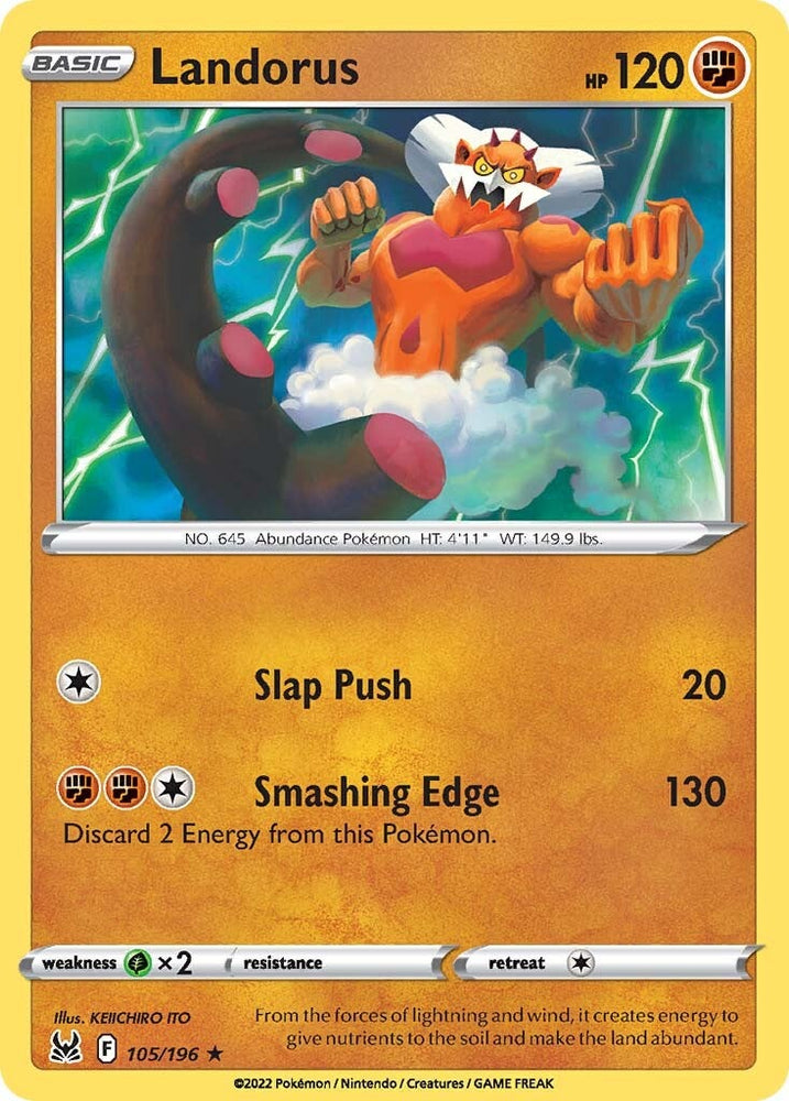 Landorus (105/196) [Sword & Shield: Lost Origin] Pokémon