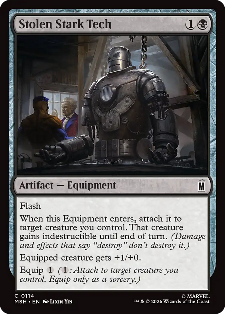 Stolen Stark Tech [Marvel Super Heroes] Magic: The Gathering