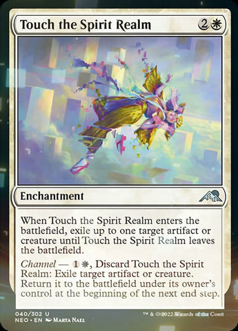 Touch the Spirit Realm [Kamigawa: Neon Dynasty] Magic: The Gathering