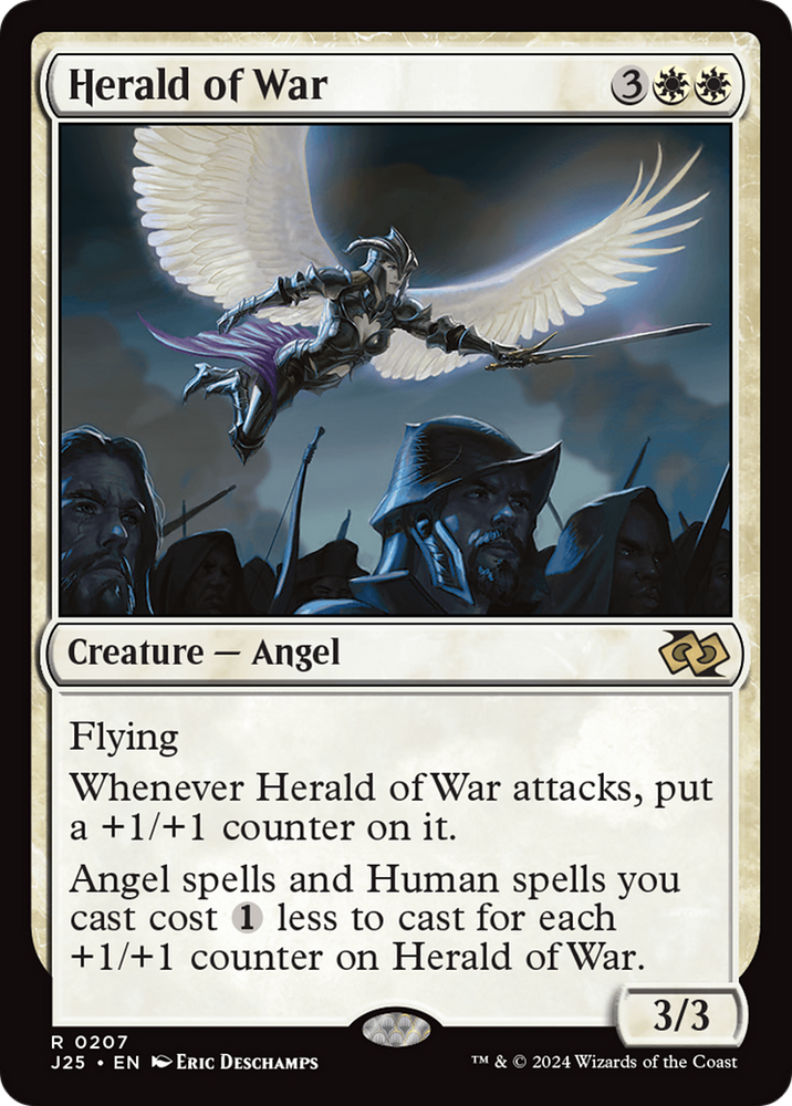 Herald of War [Foundations Jumpstart] Magic: The Gathering