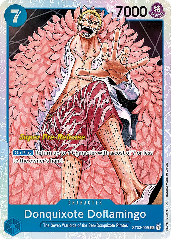 Donquixote Doflamingo [Super Pre-Release Starter Deck: The Seven Warlords of the Sea] Bandai