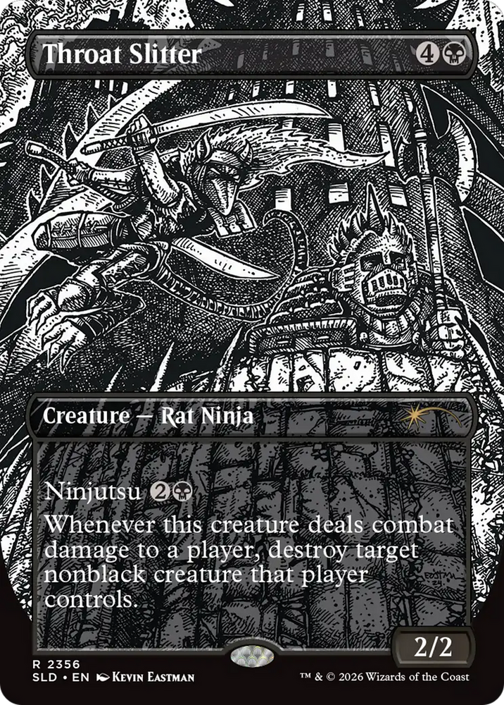 Throat Slitter (2356) [Secret Lair Drop Series] Magic: The Gathering