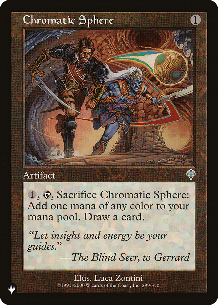 Chromatic Sphere [The List] Magic: The Gathering