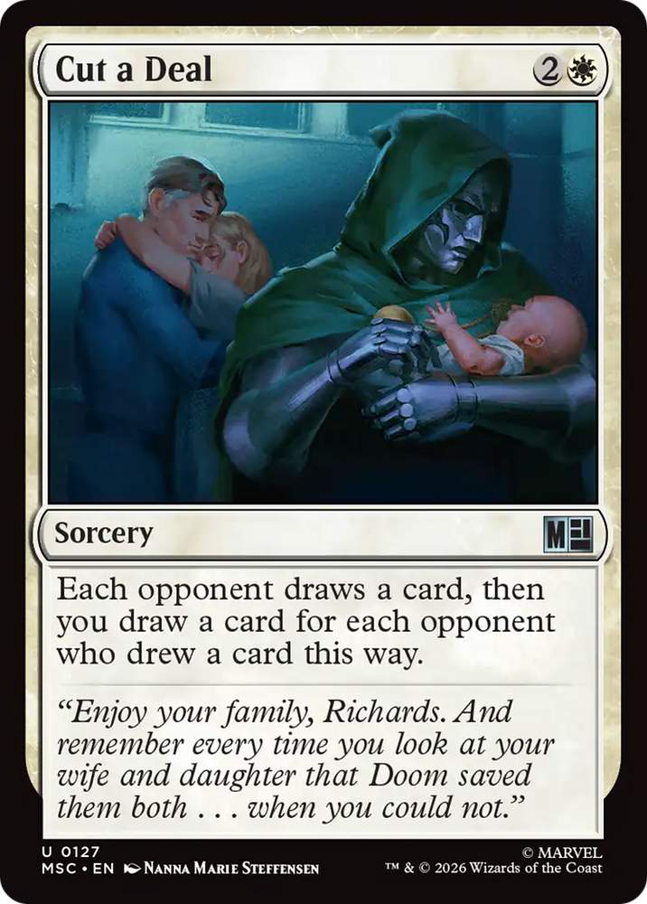 Cut a Deal [Marvel Super Heroes Commander] Magic: The Gathering