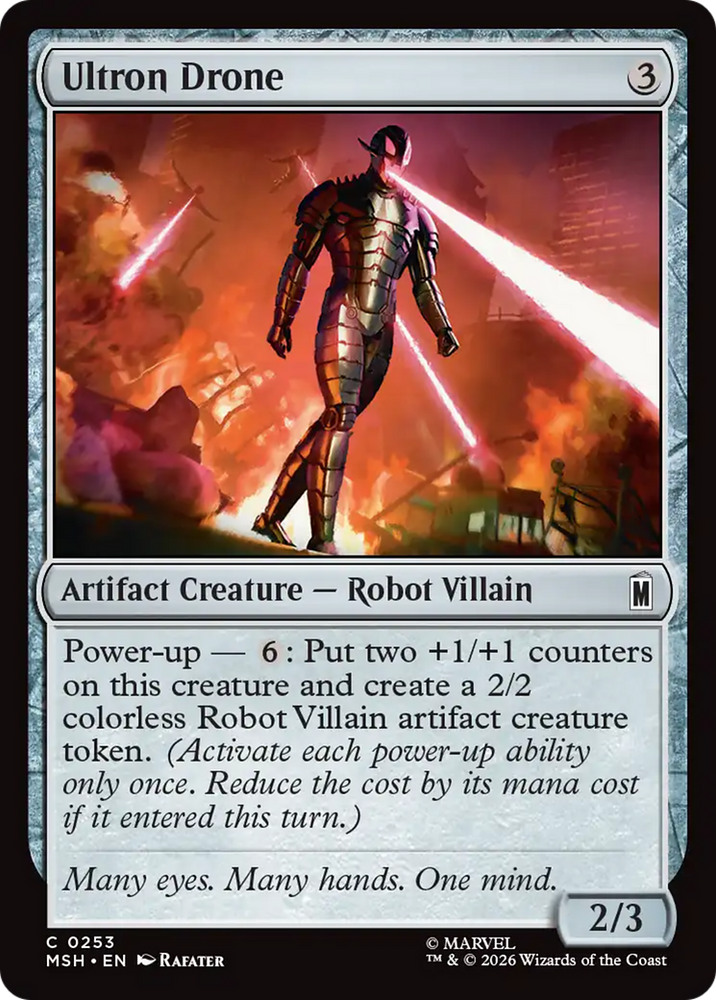 Ultron Drone [Marvel Super Heroes] Magic: The Gathering