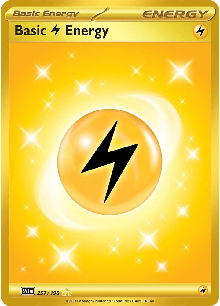 Lightning Energy (257/198) [Scarlet & Violet: Base Set] Pokémon