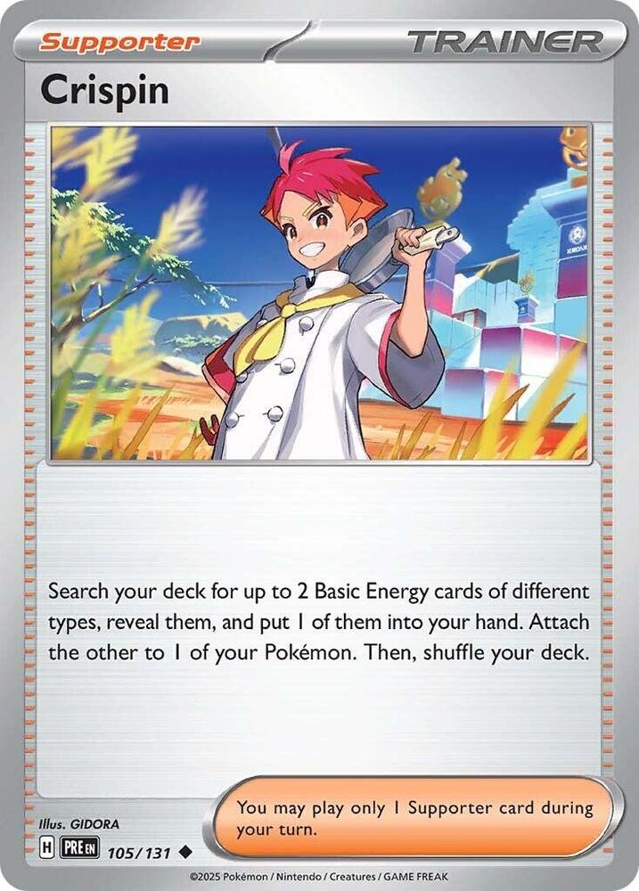 Crispin (105/131) [Scarlet & Violet: Prismatic Evolutions] Pokémon
