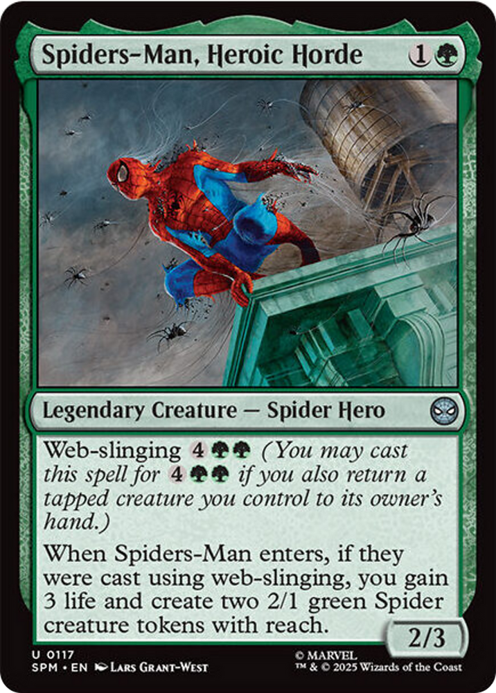 Spiders-Man, Heroic Horde [Marvel's Spider-Man] Magic: The Gathering