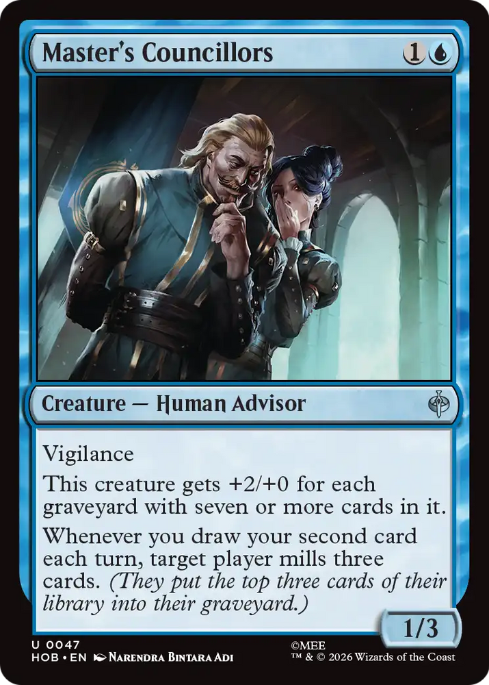 Master's Councillors [The Hobbit] Magic: The Gathering