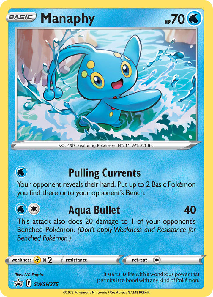 Manaphy (SWSH275) [Sword & Shield: Black Star Promos] Pokémon