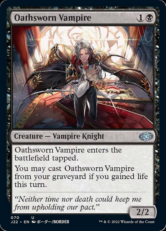 Oathsworn Vampire [Jumpstart 2022] Magic: The Gathering