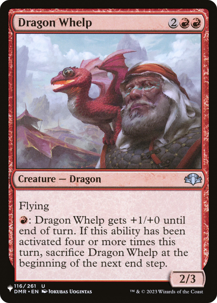 Dragon Whelp (DMR) [The List] Magic: The Gathering