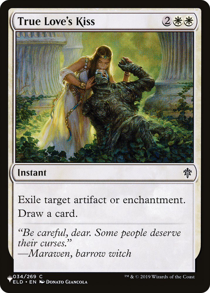 True Love's Kiss [The List] Magic: The Gathering