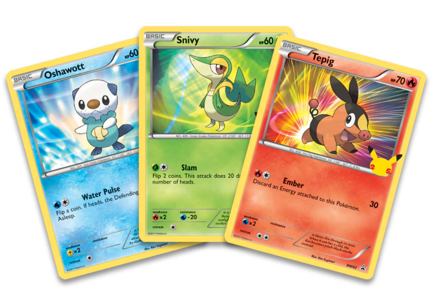 First Partner Pack (Unova) Pokémon